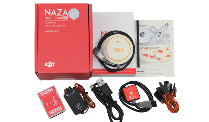DJI Naza M Lite Flight Controller with GPS Combo